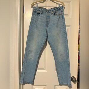 Levi’s - Wedgie Straight Fit, Fully baked light wash